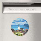 Hallstatt in Oostenrijk Magneet (Insitu (Vaatwasser))