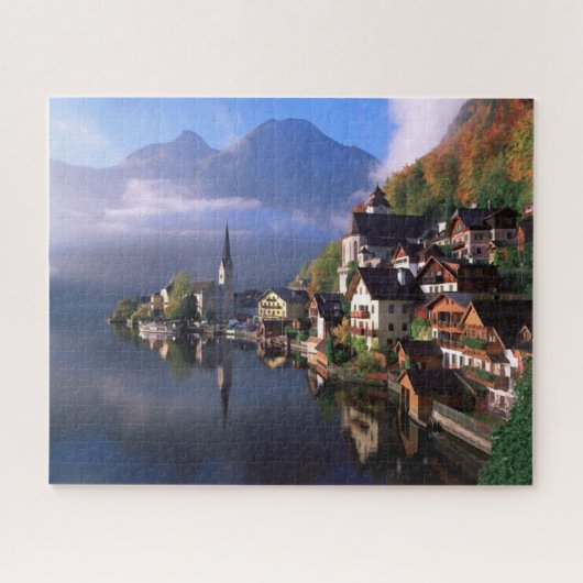 Hallstatt Legpuzzel (Horizontaal)