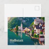 Hallstatt Oostenrijk Briefkaart (Voorkant / Achterkant)