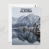 Hallstatt, Oostenrijk Briefkaart (Voorkant / Achterkant)