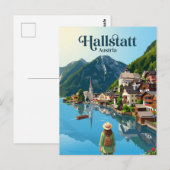 Hallstatt Oostenrijk Briefkaart (Voorkant / Achterkant)