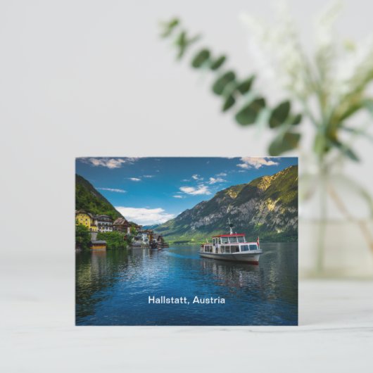 Hallstatt, Oostenrijk Briefkaart (Staand voorkant)