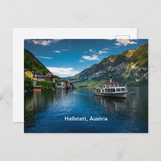 Hallstatt, Oostenrijk Briefkaart (Voorkant / Achterkant)