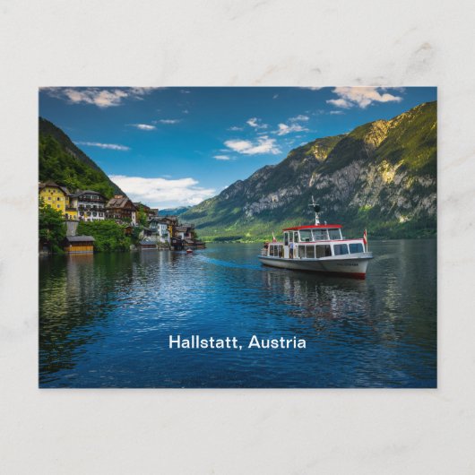 Hallstatt, Oostenrijk Briefkaart (Voorkant)