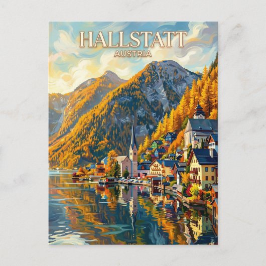 Hallstatt Oostenrijk Briefkaart (Voorkant)