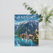 Hallstatt Oostenrijk Briefkaart (Staand voorkant)