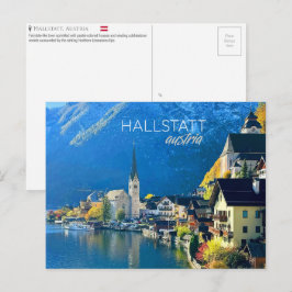 Hallstatt, Oostenrijk Briefkaart