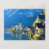Hallstatt, Oostenrijk Briefkaart (Voorkant)