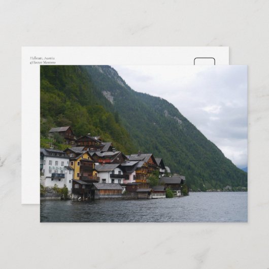 Hallstatt, Oostenrijk Briefkaart (Voorkant / Achterkant)