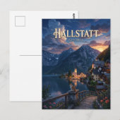 Hallstatt Oostenrijk Briefkaart (Voorkant / Achterkant)