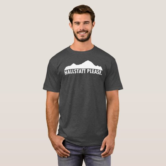 Hallstatt Oostenrijk graag T-shirt (Voorkant volledig)