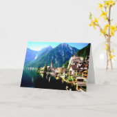 HALLSTATT, OOSTENRIJK KAART (Gele Bloem)