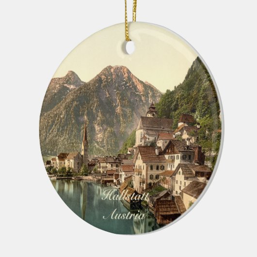 Hallstatt, Oostenrijk Keramisch Ornament (Links)