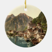 Hallstatt, Oostenrijk Keramisch Ornament (Achterkant)