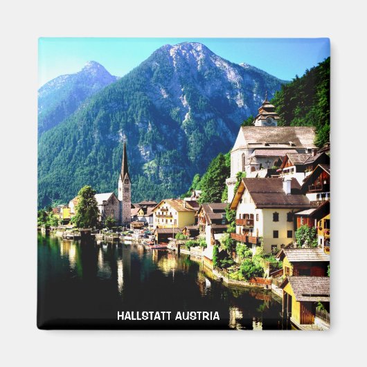 HALLSTATT OOSTENRIJK MAGNEET (Voorkant)