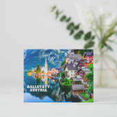 Hallstatt, Oostenrijk Mountain Lake Uitzicht Briefkaart (Staand voorkant)