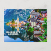 Hallstatt, Oostenrijk Mountain Lake Uitzicht Briefkaart (Voorkant)