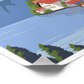 Hallstatt Oostenrijk Poster (Hoek)