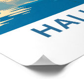 Hallstatt Oostenrijk Reisprint Poster (Hoek)