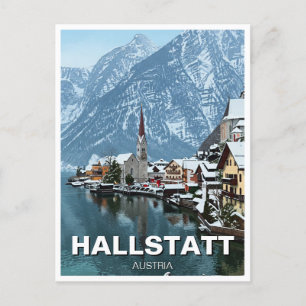 Hallstatt Oostenrijk Reizen Briefkaart