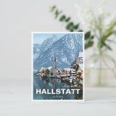 Hallstatt Oostenrijk Reizen Briefkaart (Staand voorkant)