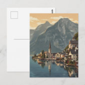 Hallstatt Oostenrijk Reizen Briefkaart (Voorkant / Achterkant)