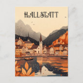 Hallstatt Oostenrijk Reizen Briefkaart (Voorkant)