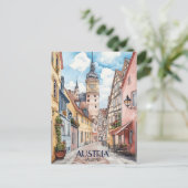 Hallstatt Oostenrijk Reizen Briefkaart (Staand voorkant)