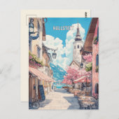 Hallstatt Oostenrijk Reizen Briefkaart (Voorkant / Achterkant)