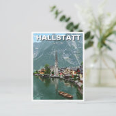 Hallstatt Oostenrijk Reizen Briefkaart (Staand voorkant)