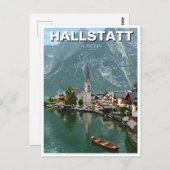 Hallstatt Oostenrijk Reizen Briefkaart (Voorkant / Achterkant)
