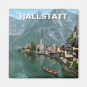 Hallstatt Oostenrijk Reizen Magneet