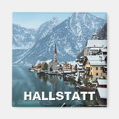 Hallstatt Oostenrijk Reizen Magneet (Voorkant)