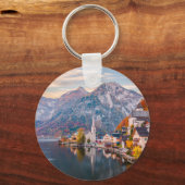 Hallstatt, Oostenrijk Sleutelhanger (Voorkant)