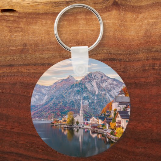 Hallstatt, Oostenrijk Sleutelhanger (Voorkant)