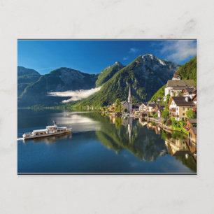 Hallstatt, Oostenrijkse schilderachtig foto Briefkaart