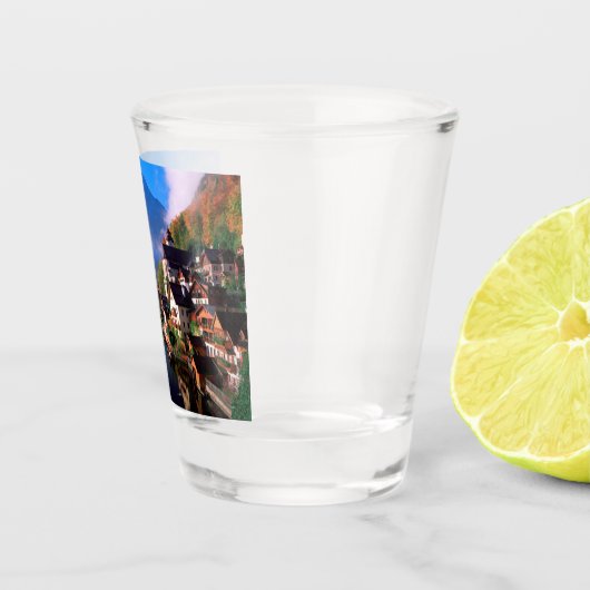 Hallstatt Shot Glas (Rechts)
