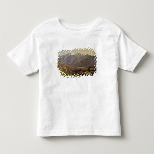 Hallstatter-See (olie op canvas) Kinder Shirts (Voorkant)