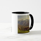 Hallstatter-See (olie op canvas) Mok (Voorkant rechts)