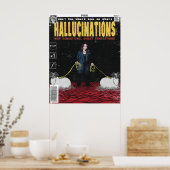 Hallucinaties komische cover PVRIS Poster (Keuken)