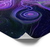 Hallucinogene paddenstoel poster (Hoek)