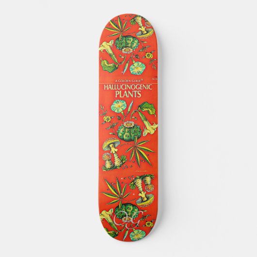 Hallucinogene Planten Skateboard (Voorkant)