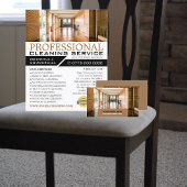 Hallway Floor, Cleaning Service Adverteren Flyer