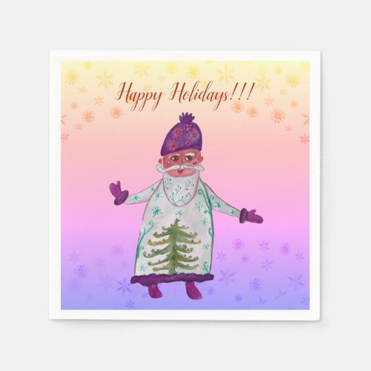 Hally Feestdagen Sinterklaasservetten Servet (Voorkant)