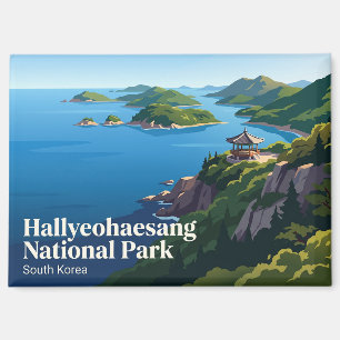 Hallyeohaesang Nationaal Park Zuid-Korea Magneet