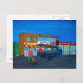 Halmoni's Baby ( Koreaanse grootmoeder) Briefkaart (Voorkant / Achterkant)