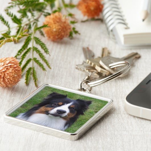 HALO de Aussie Dog Sleutelhanger (Zijkant)