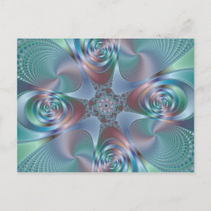 Halo - Fractal Briefkaart