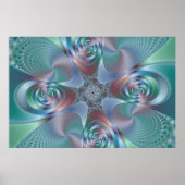 Halo - Fractal Poster (Voorkant)