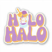 Halo-Halo Sticker (Voorkant)
